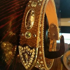 Atlas Accessories - Atlas Cowgirl Bling Belt Atlas Accessories - Atlas Cowgirl Bling Belt